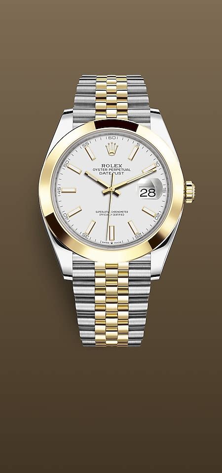 Rolex Datejust 41 Oystersteel en geelgoud 